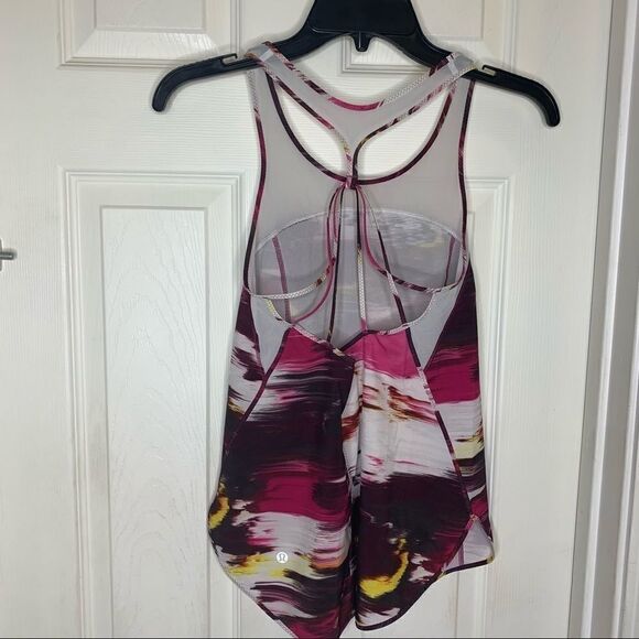 LULULEMON PIGMENT WIND DUCK SAUCE 5 MILE SINGLET - Picture 6 of 11